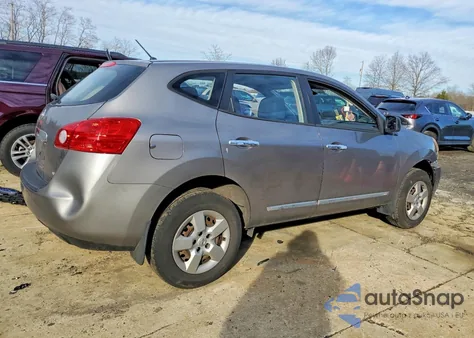 2014 Nissan Rogue Select S from USA, damaged, VIN JN8AS5MV0EW714074